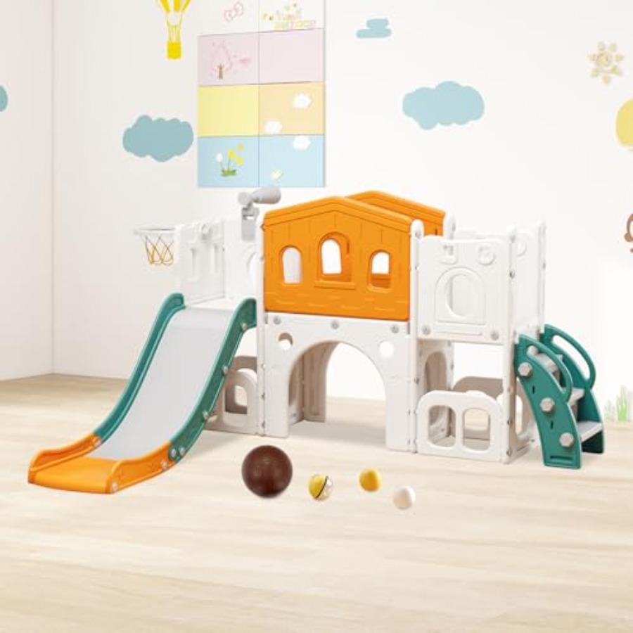 8 in 1 Toddler Slide Set Kid S – Kids Outdoor Playground Bewertung und Preis