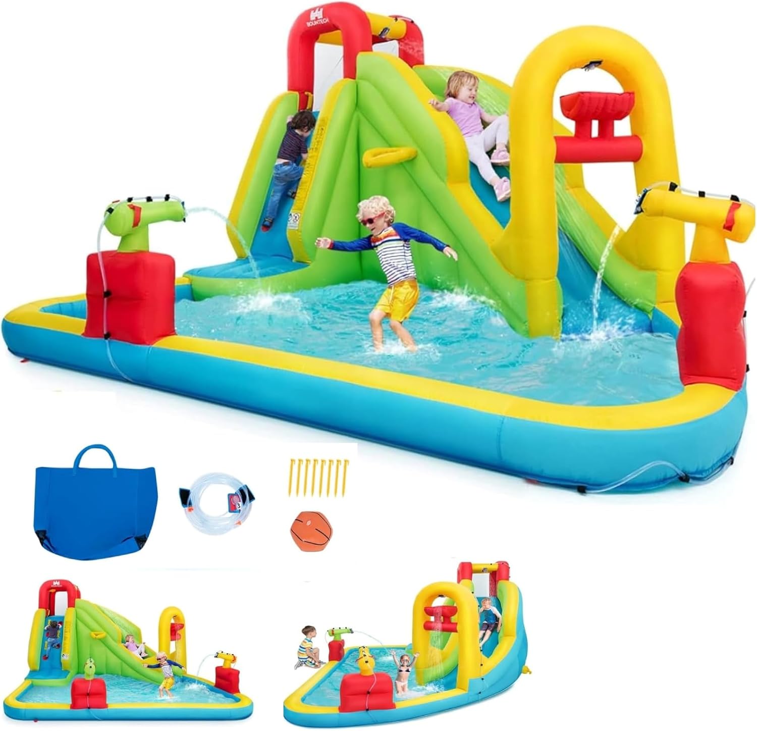 Mega Inflatable Water Park Bou – Kids Outdoor Inflatable Bewertung und Preis