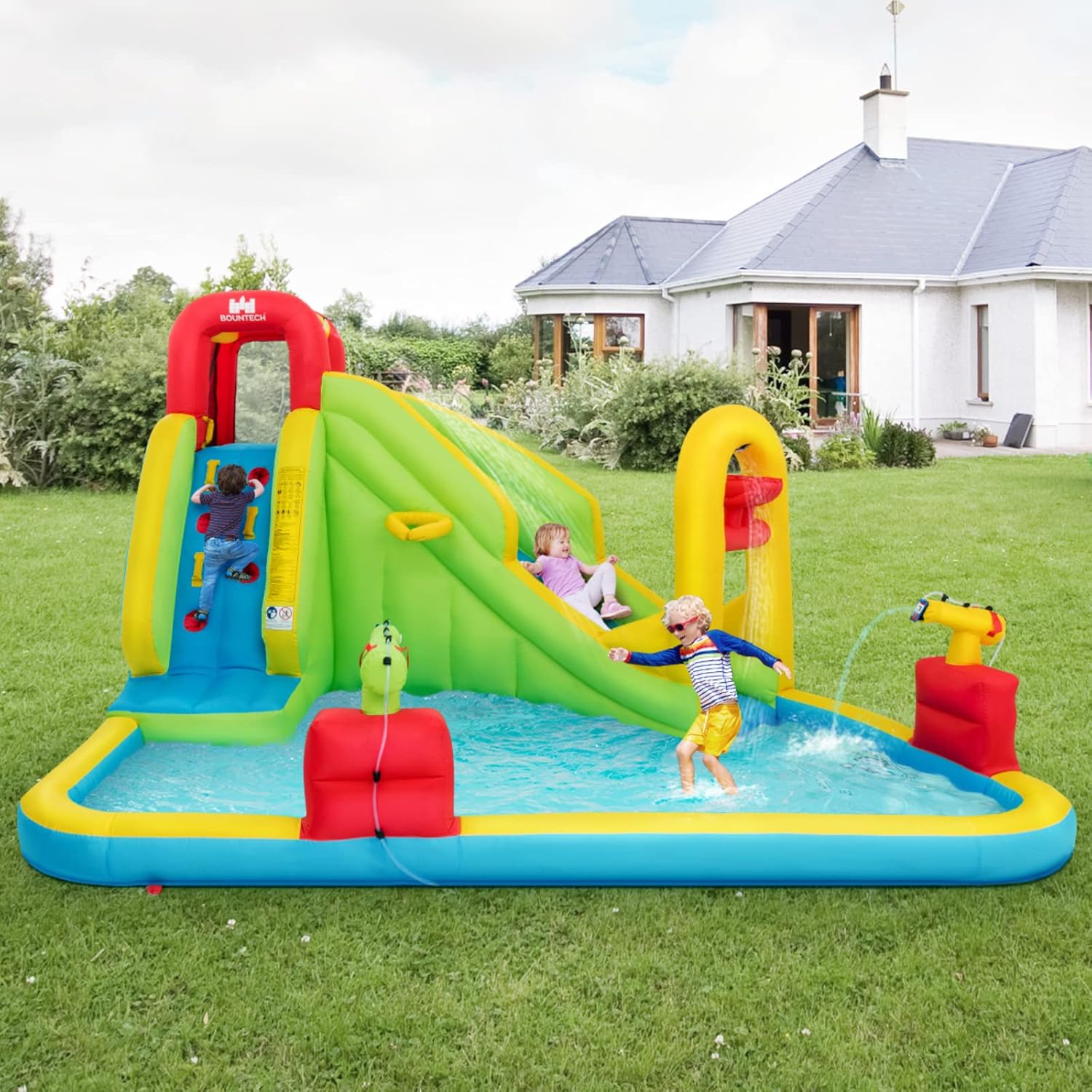 Mega Inflatable Water Park Bou – Kids Outdoor Inflatable Bewertung und Preis