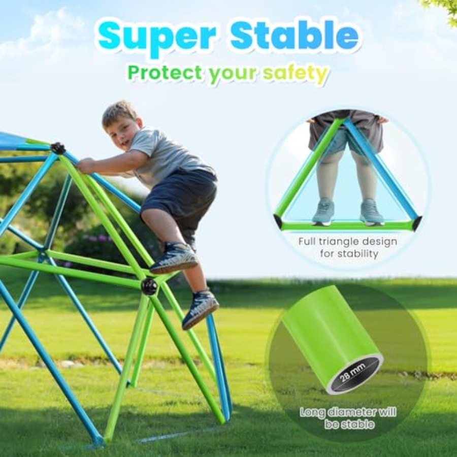 Outdoor Geometric Dome Climber – Kids Outdoor Frame Bewertung und Preis