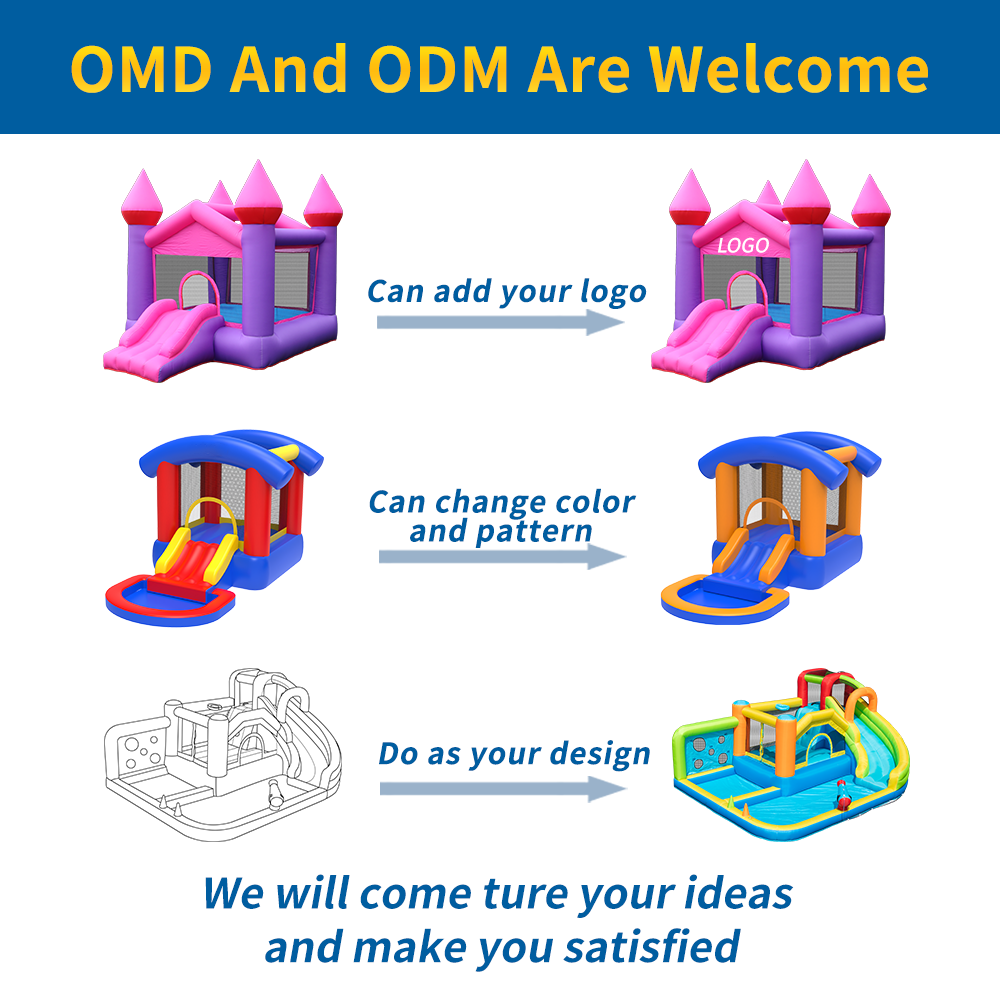 Custom Outdoor Inflatable Boun – Kids Outdoor Jump House Bewertung und Preis