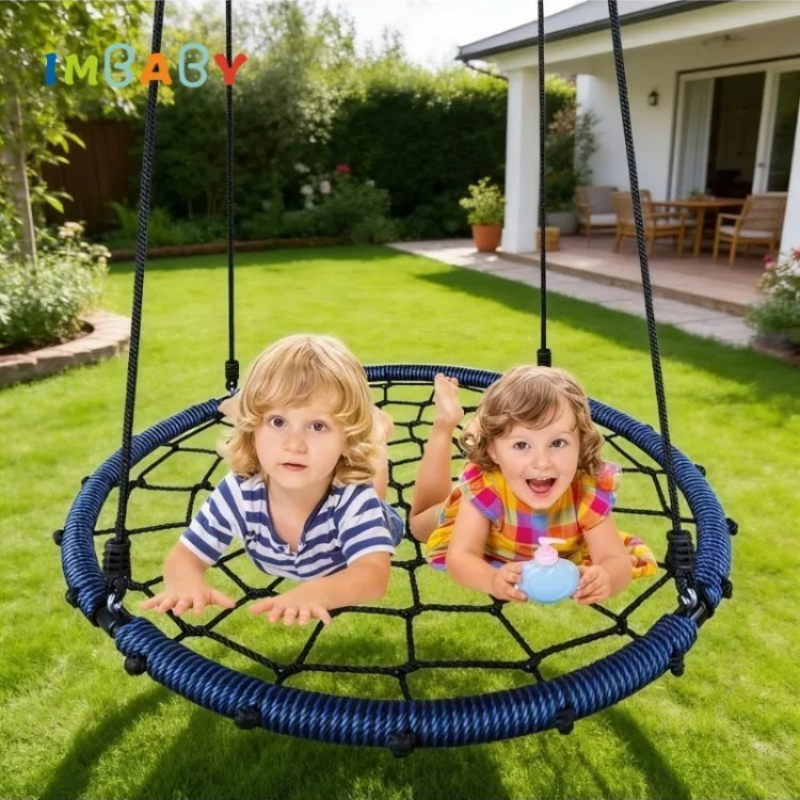 IMBABY Kids Round Net Nest Swi – Kids Outdoor Nest Swing Bewertung und Preis