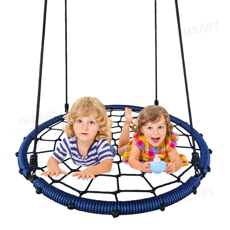 IMBABY 100cm Round Net Nest Sw – Kids Outdoor Nest Swing Bewertung und Preis