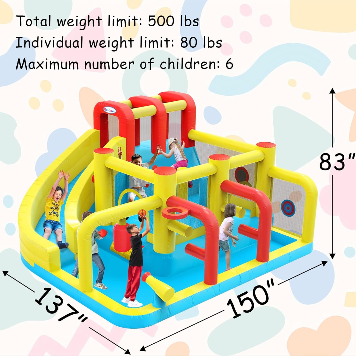 Kids Inflatable Water Slide Bo – Kids Outdoor Inflatable Bewertung und Preis