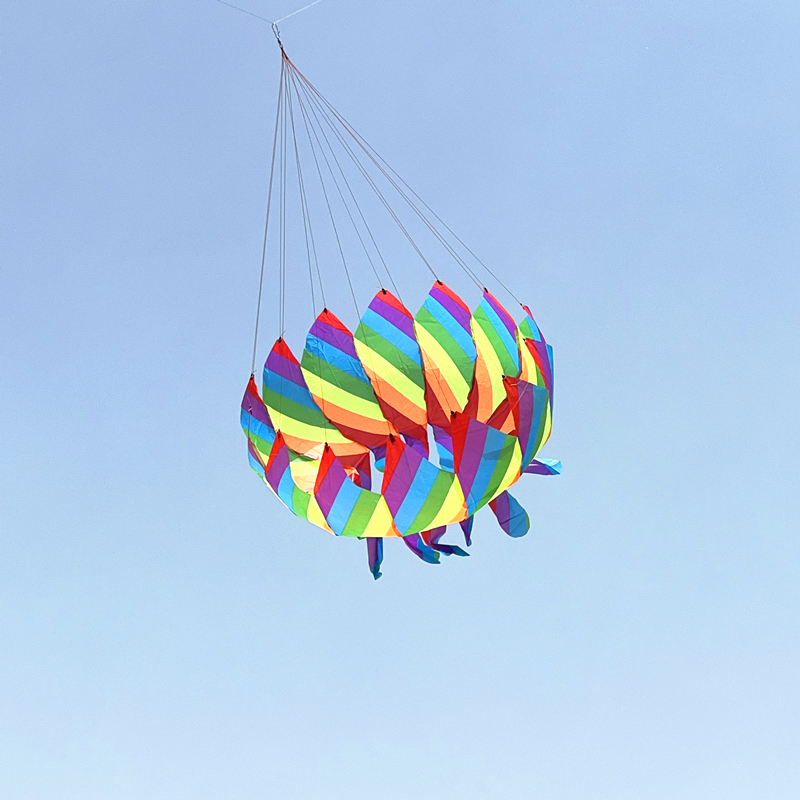 Large rainbow kite nylon winds – Kite Easy Fly Kids Bewertung und Preis