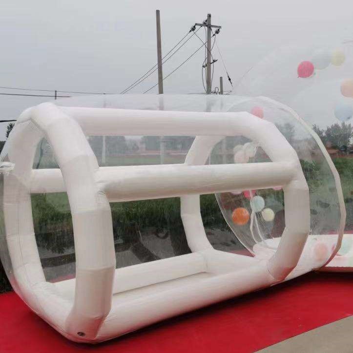 Outdoor  White PVC Inflatable  – Kids Outdoor Jump House Bewertung und Preis