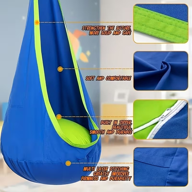 Kids Hanging Chair Indoor Outd – Kids Outdoor Hanging Chair Bewertung und Preis
