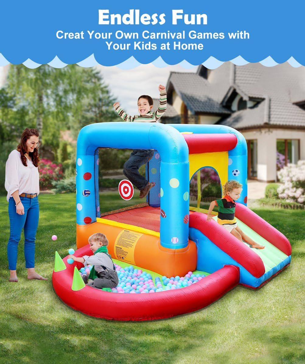 Step4Fun Inflatable Bounce Hou – Kids Outdoor Jump House Bewertung und Preis