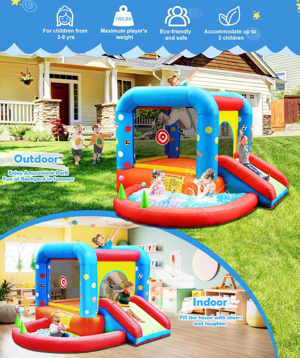 Step4Fun Inflatable Bounce Hou – Kids Outdoor Jump House Bewertung und Preis