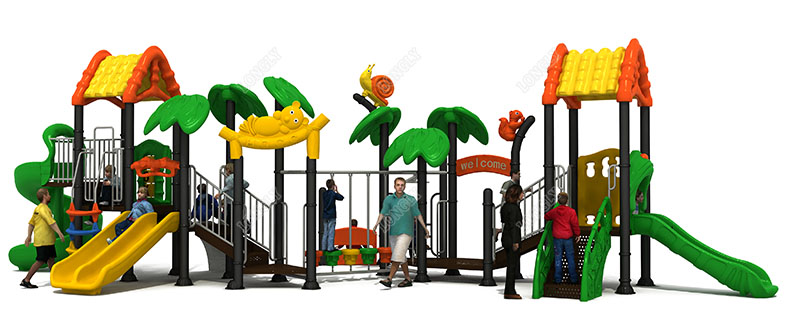 High-Level Outdoor Playground  – Kids Outdoor Playground Bewertung und Preis