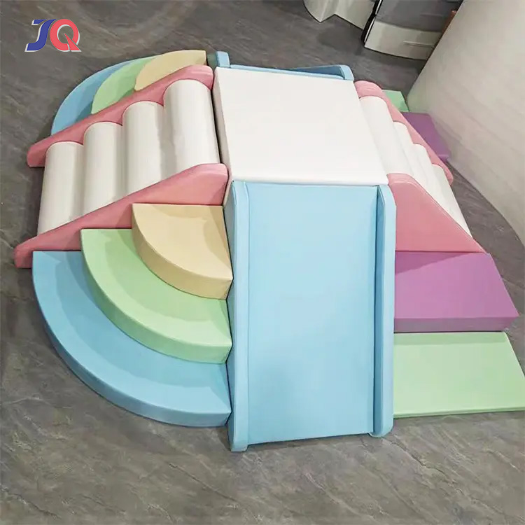 Macaroon-Colored Kids Soft Pla – Kids Outdoor Playground Bewertung und Preis