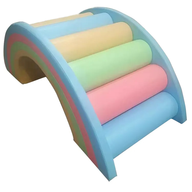 Macaroon-Colored Kids Soft Pla – Kids Outdoor Playground Bewertung und Preis