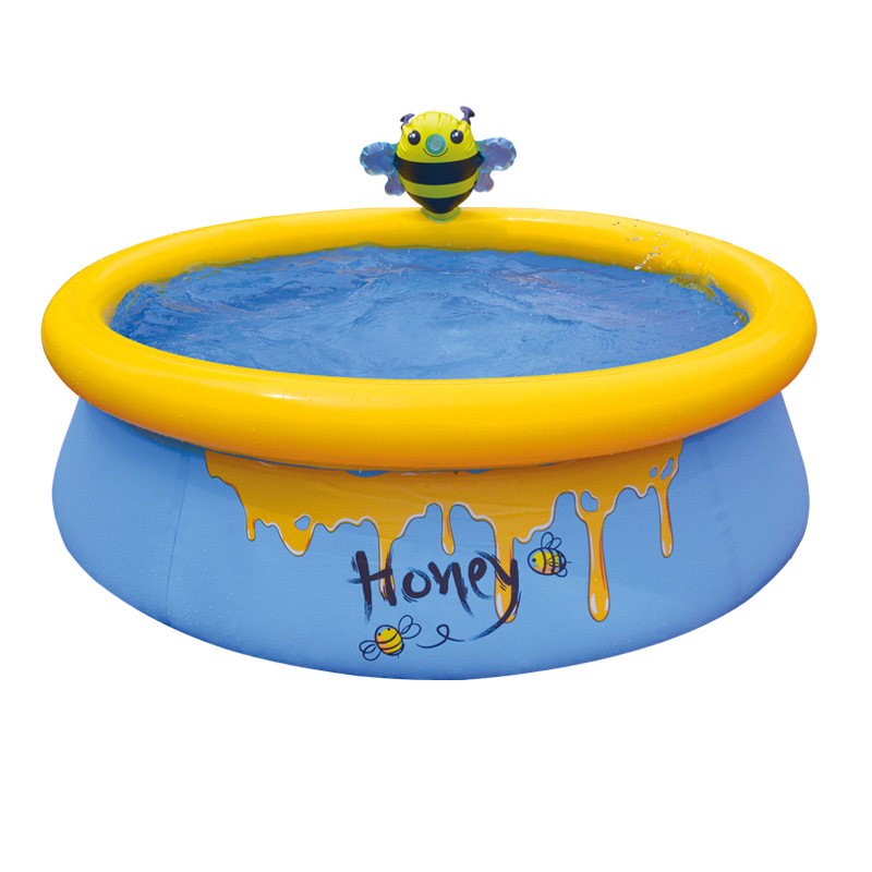 Round Inflatable Frame Pool Du – Kids Outdoor Frame Bewertung und Preis
