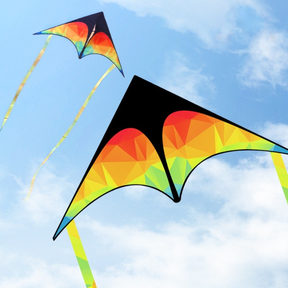 Double-tailed Large Delta Kite – Kite Easy Fly Kids Bewertung und Preis