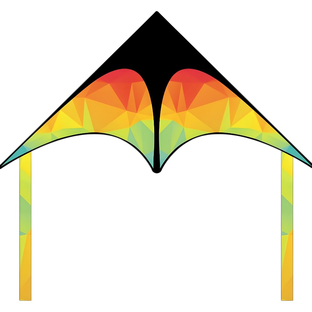 Double-tailed Large Delta Kite – Kite Easy Fly Kids Bewertung und Preis
