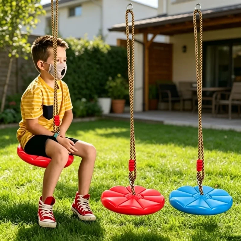 Thickened Octagonal Petal Disc – Kids Outdoor Hanging Chair Bewertung und Preis