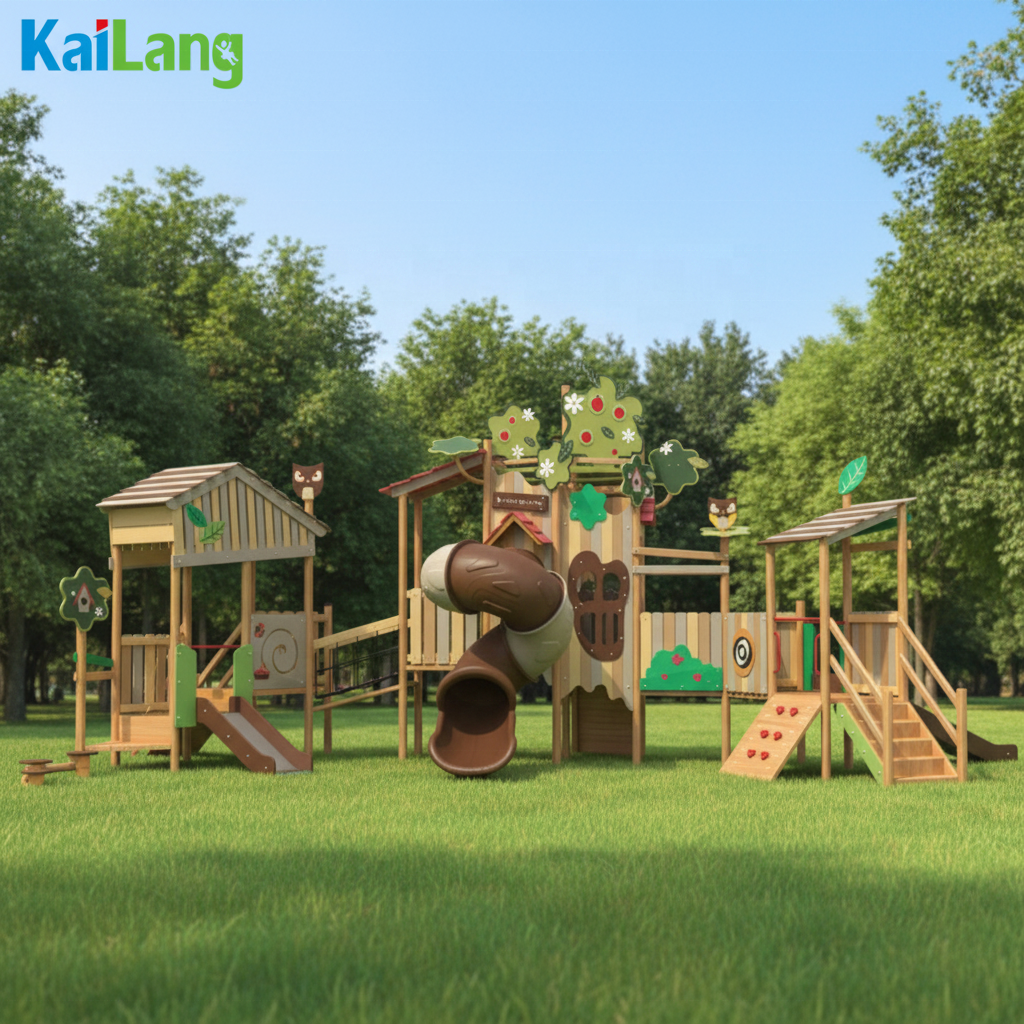 Forest Garden Wooden Amusement – Outdoor Children'S Park Bewertung und Preis