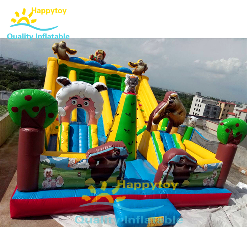 Slide Inflatable Castle Bounce – Kids Outdoor Jumping Castle Bewertung und Preis