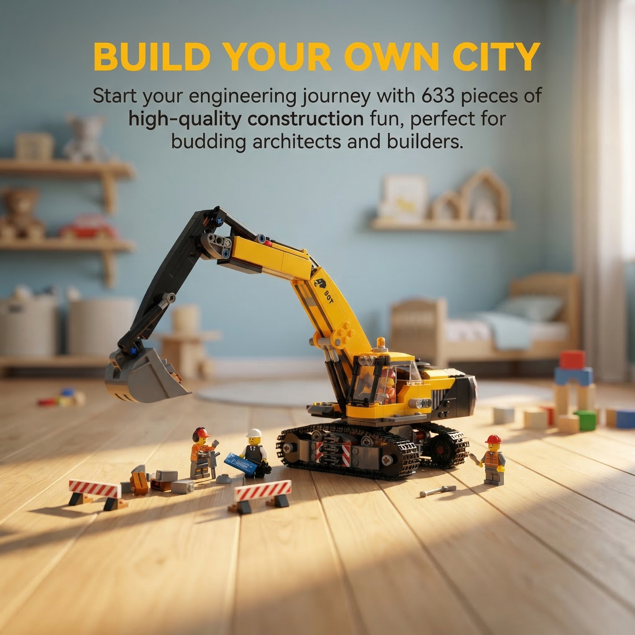 City Yellow Construction Excav – Kids Outdoor Digger Bewertung und Preis