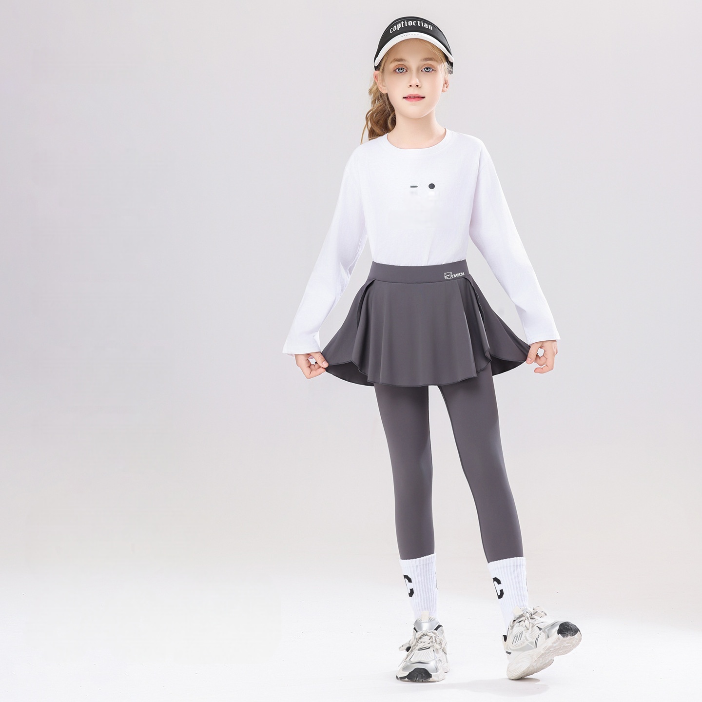2026 New Girls Skirted Legging – Kids Outdoor Yoga Bewertung und Preis