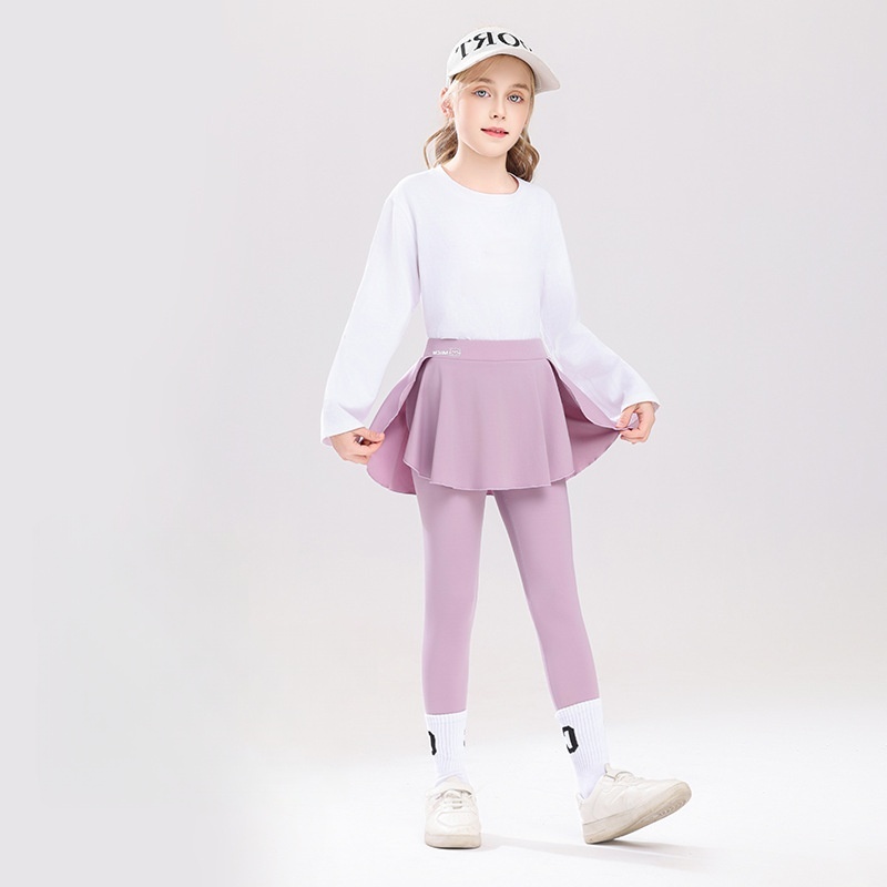 2026 New Girls Skirted Legging – Kids Outdoor Yoga Bewertung und Preis