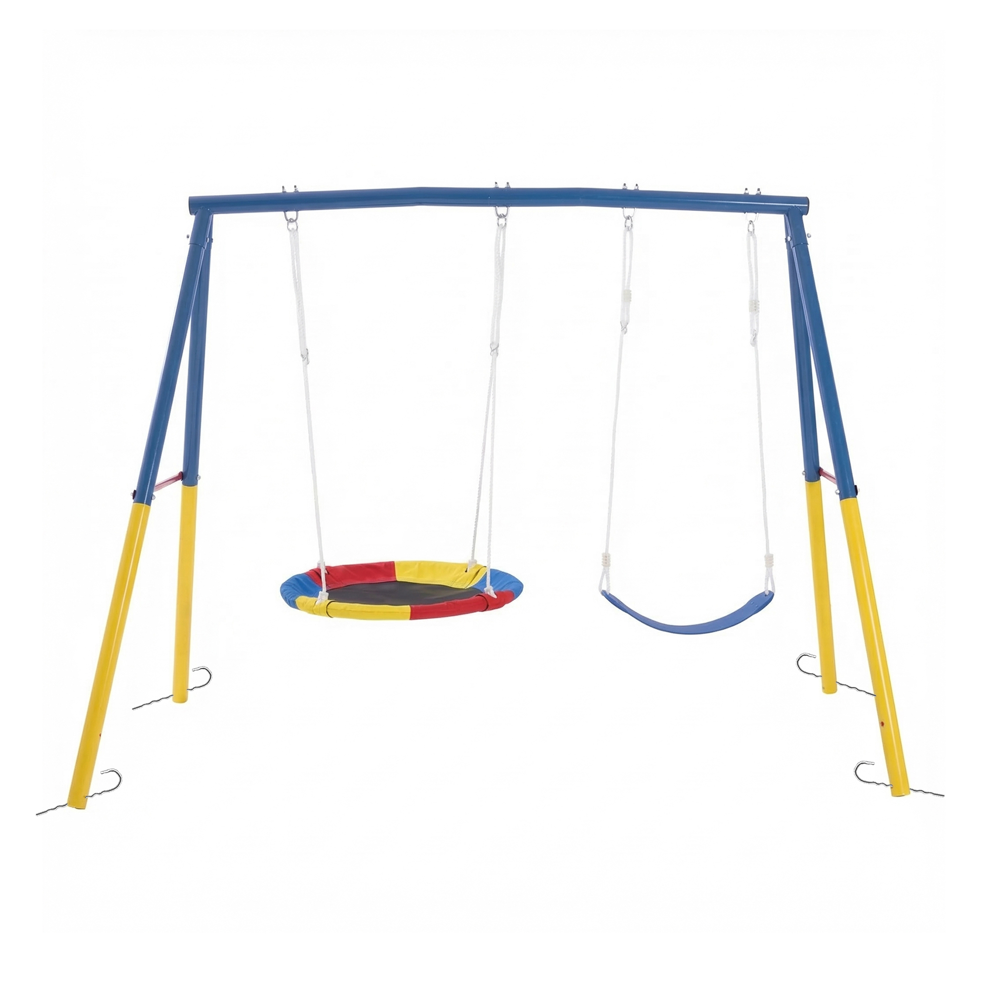 Outdoor Swing Set with Backyar – Kids Outdoor Playground Bewertung und Preis