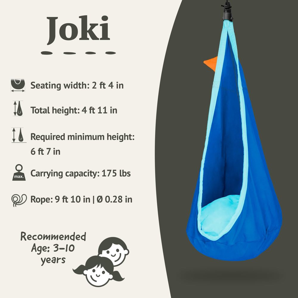 Joki Air Hanging Nest Sensory  – Kids Outdoor Nest Swing Bewertung und Preis
