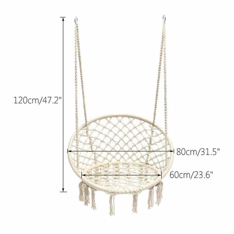 2025 Nordic Garden Handmade Kn – Kids Outdoor Hanging Chair Bewertung und Preis