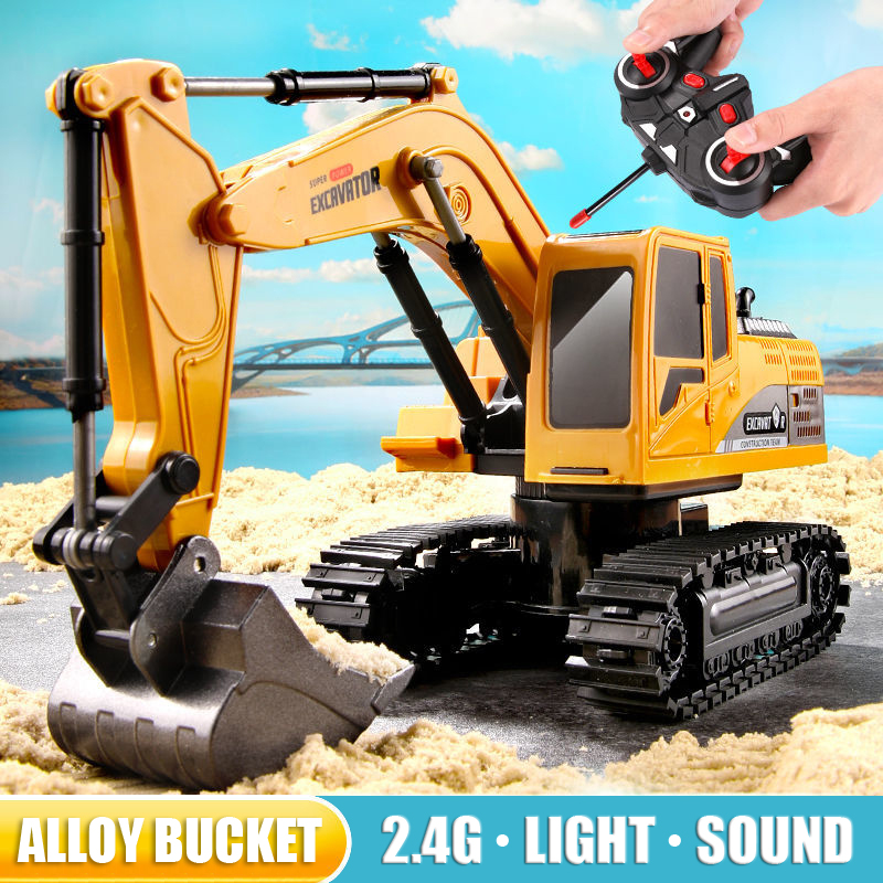 RC Excavator 2.4Ghz 6 Channel  – Kids Outdoor Digger Bewertung und Preis