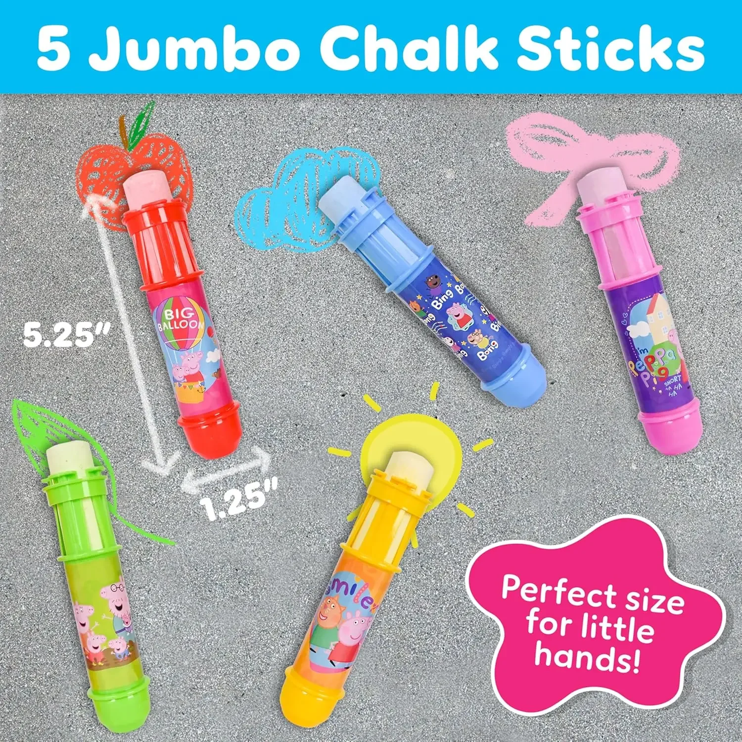 Jumbo Chalk Holders for Kids,  – Chalk Outdoor Jumbo Bewertung und Preis